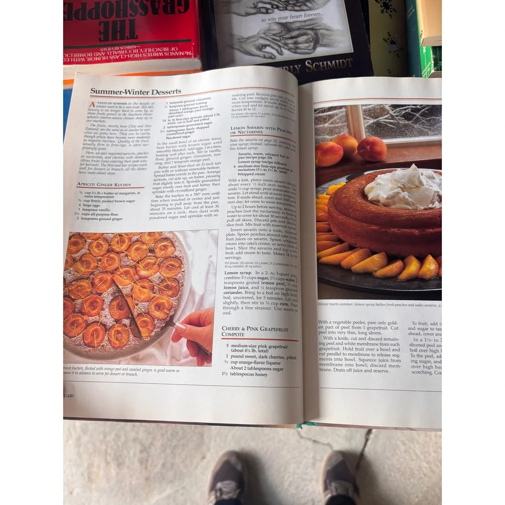 Sunset Recipe Annual 1990 Cookbook OS Teal Hardcover 1989 Magazine Collection